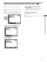 Preview for 33 page of Sony DVP-C670D - Cd/dvd Player Operating Instructions Manual