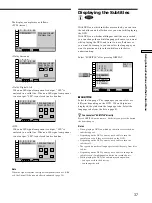 Preview for 37 page of Sony DVP-C670D - Cd/dvd Player Operating Instructions Manual