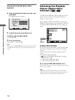 Preview for 52 page of Sony DVP-C670D - Cd/dvd Player Operating Instructions Manual