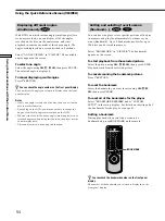 Preview for 54 page of Sony DVP-C670D - Cd/dvd Player Operating Instructions Manual