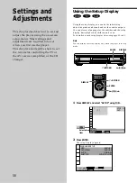 Preview for 56 page of Sony DVP-C670D - Cd/dvd Player Operating Instructions Manual