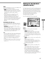 Preview for 67 page of Sony DVP-C670D - Cd/dvd Player Operating Instructions Manual