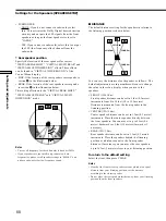 Preview for 68 page of Sony DVP-C670D - Cd/dvd Player Operating Instructions Manual