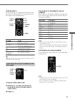 Preview for 71 page of Sony DVP-C670D - Cd/dvd Player Operating Instructions Manual