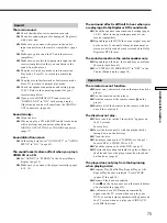 Preview for 75 page of Sony DVP-C670D - Cd/dvd Player Operating Instructions Manual