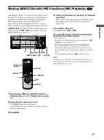 Preview for 29 page of Sony DVP-CX860 Operating Instructions Manual