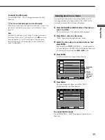 Preview for 35 page of Sony DVP-CX860 Operating Instructions Manual