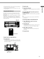 Предварительный просмотр 17 страницы Sony DVP-CX870D - Cd/dvd Player Operating Instructions Manual