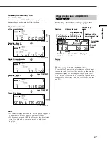 Предварительный просмотр 27 страницы Sony DVP-CX870D - Cd/dvd Player Operating Instructions Manual