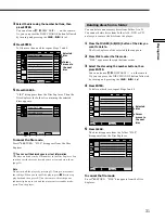 Предварительный просмотр 31 страницы Sony DVP-CX870D - Cd/dvd Player Operating Instructions Manual