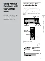 Предварительный просмотр 37 страницы Sony DVP-CX870D - Cd/dvd Player Operating Instructions Manual