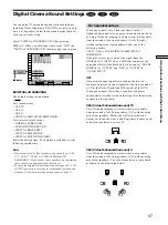 Предварительный просмотр 47 страницы Sony DVP-CX870D - Cd/dvd Player Operating Instructions Manual