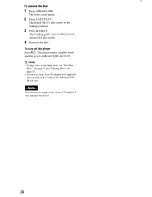 Preview for 19 page of Sony DVP-CX875P Operating Instructions Manual