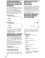 Preview for 36 page of Sony DVP-CX875P Operating Instructions Manual