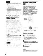 Preview for 38 page of Sony DVP-CX875P Operating Instructions Manual