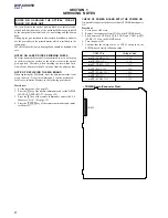 Предварительный просмотр 6 страницы Sony DVP-CX985V Service Manual