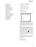 Предварительный просмотр 27 страницы Sony DVP-CX985V Service Manual