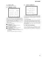 Предварительный просмотр 35 страницы Sony DVP-CX985V Service Manual