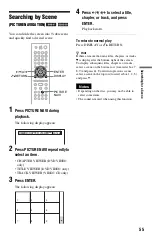 Предварительный просмотр 55 страницы Sony DVP-CX995V Operating Instructions  (DVP-CX995V CD/DVD Player) Operating Instructions Manual