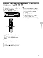 Предварительный просмотр 21 страницы Sony DVP-F11 Operating Instructions Manual