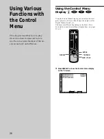 Предварительный просмотр 26 страницы Sony DVP-F11 Operating Instructions Manual