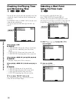 Предварительный просмотр 30 страницы Sony DVP-F11 Operating Instructions Manual