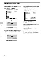 Предварительный просмотр 40 страницы Sony DVP-F11 Operating Instructions Manual