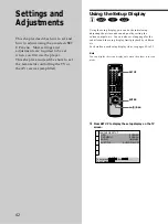 Предварительный просмотр 42 страницы Sony DVP-F11 Operating Instructions Manual