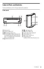 Preview for 9 page of Sony DVP-F25 Operating Instructions Manual