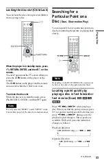 Preview for 33 page of Sony DVP-F25 Operating Instructions Manual