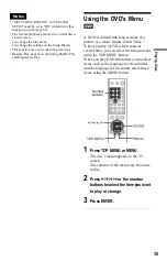 Preview for 35 page of Sony DVP-F25 Operating Instructions Manual