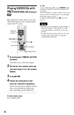 Preview for 36 page of Sony DVP-F25 Operating Instructions Manual