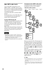 Preview for 38 page of Sony DVP-F25 Operating Instructions Manual