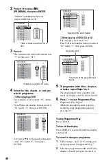 Preview for 40 page of Sony DVP-F25 Operating Instructions Manual