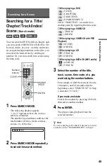 Preview for 45 page of Sony DVP-F25 Operating Instructions Manual