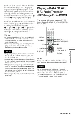 Предварительный просмотр 53 страницы Sony DVP-F35P Operating Instructions Manual