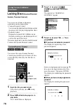 Предварительный просмотр 78 страницы Sony DVP-F41M Operating Instructions Manual