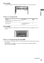 Предварительный просмотр 35 страницы Sony DVP-F41MS Operating Instructions Manual