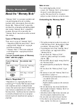 Предварительный просмотр 71 страницы Sony DVP-F41MS Operating Instructions Manual