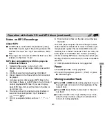 Предварительный просмотр 41 страницы Sony DVP-FX701 Operating Instructions corrections (pg.9: disposal) Operating Instructions Manual