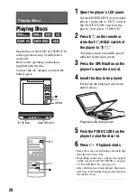 Preview for 20 page of Sony DVP-FX720 Operating Instructions Manual