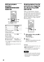 Preview for 22 page of Sony DVP-FX720 Operating Instructions Manual