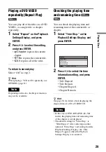 Preview for 29 page of Sony DVP-FX720 Operating Instructions Manual