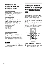 Preview for 32 page of Sony DVP-FX720 Operating Instructions Manual