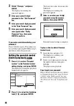 Preview for 46 page of Sony DVP-FX720 Operating Instructions Manual