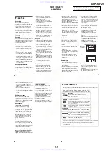 Предварительный просмотр 5 страницы Sony DVP-FX720 Service Manual