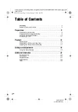 Preview for 4 page of Sony DVP-FX730 - Portable Dvd Player Operating Instructions Manual