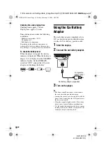 Preview for 10 page of Sony DVP-FX730 - Portable Dvd Player Operating Instructions Manual