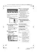 Preview for 18 page of Sony DVP-FX730 - Portable Dvd Player Operating Instructions Manual