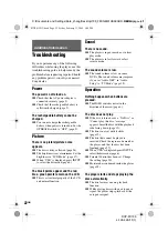 Preview for 22 page of Sony DVP-FX730 - Portable Dvd Player Operating Instructions Manual